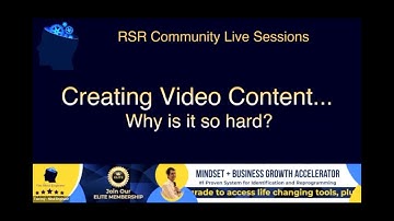 Creating Video Content - Why is it so hard | The Mind Engineer