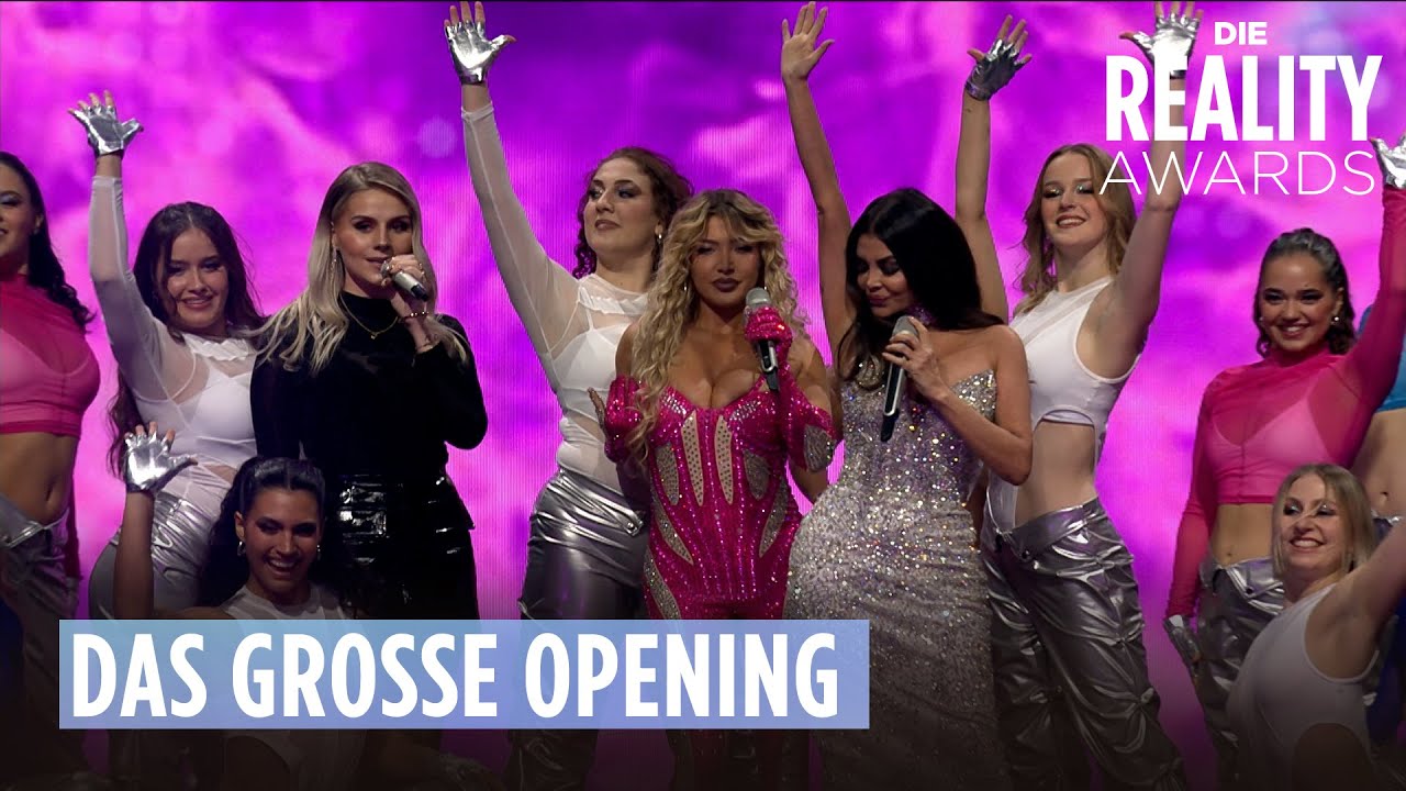 WOW - was für ein Auftakt für einen SPEKTAKULÄREN Abend ✨ | Die Reality Awards