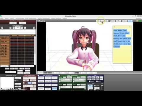 How To Make Models Blink And Download PMD Editor [MMD Tutorial]