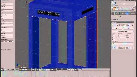 Create Your Own Tardis NEW pt3 (Blender) - Door Frames and Floor