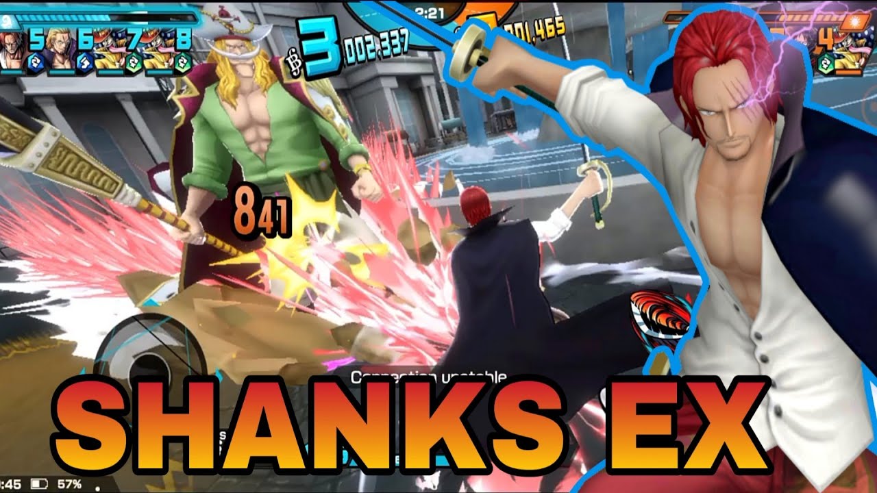 SHANKS EX ANALISE COMPLETA GAMEPLAY ONE PIECE BOUNTY RUSH YouTube