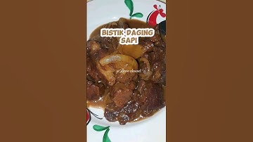 Bistik daging sapi empuk dan hemat gas #shorts