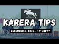 KARERS TIPS MMTCI | DECEMBER 6, 2025 | SATURDAY MMTCI LIVE RACING | Karera Sa Pinas