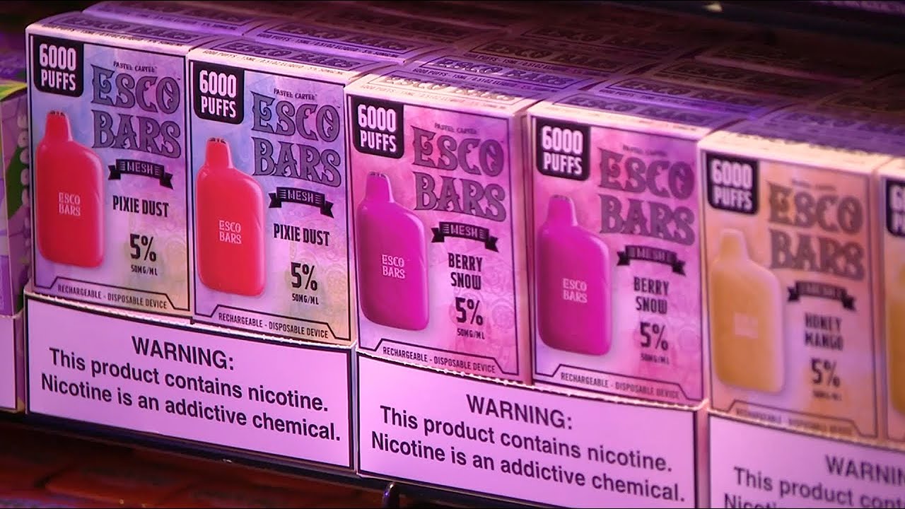 Illegal Chinese vapes flood U.S., FDA warns parents