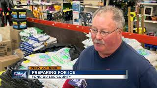 Fond du Lac County prepares for icy conditions