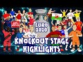 🏆Euro 2020 Knockout Stage Highlights🏆 (Italy, England, France, Spain & more!)