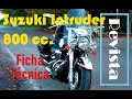Suzuki Intruder 800 cc : Ficha Técnica