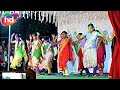 Aadiwasi vasa girls dance gallu gallu folk dance perform on stage ak aadivasi village