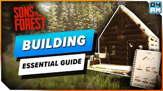 Sons of The Forest ESSENTIAL Base Building Guide - Everything You Need To Know!