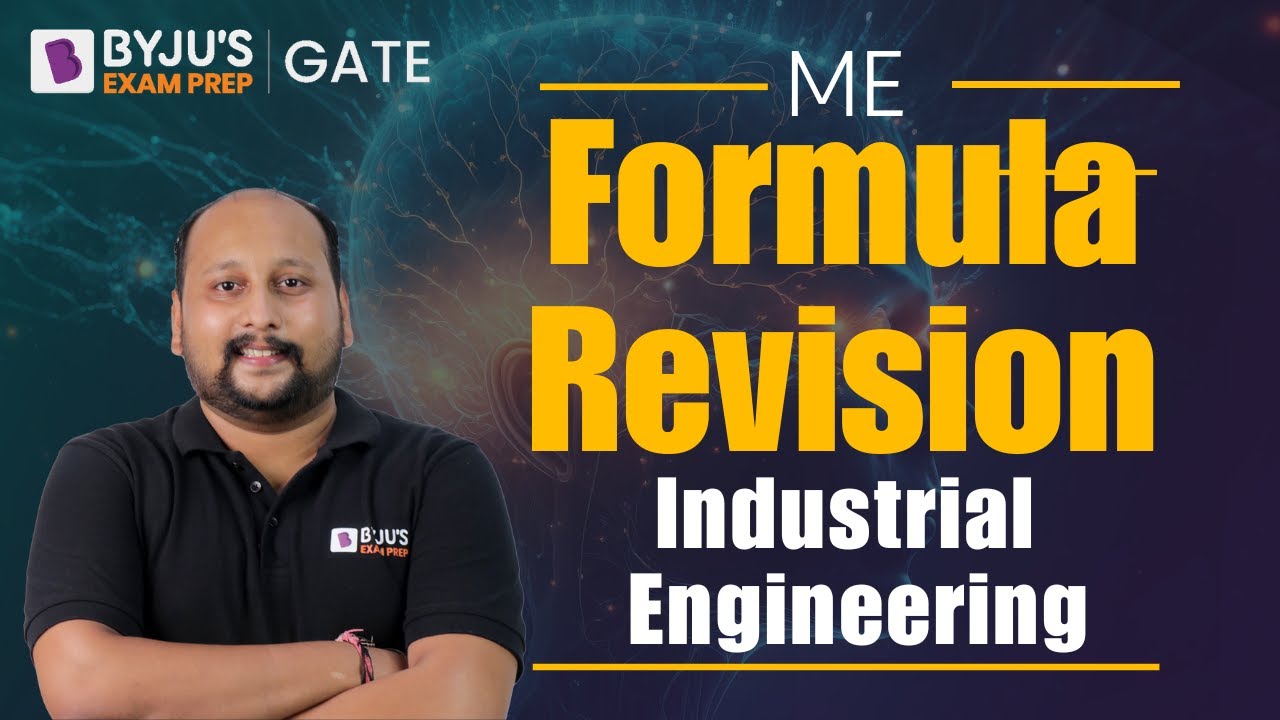 Industrial Engineering Formulas | GATE Formula Revision | GATE ...