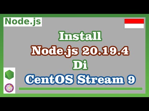 Install Node.JS 20.19.4 di CentOS Stream 9