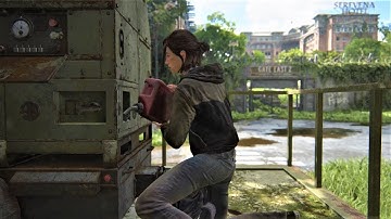 The Last of Us 2: Find Gas for the Generator - Unlock Gate East 2
