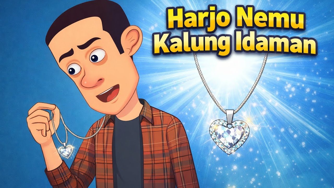 Cuma Pakai Kalung Ini, Harjo Jadi Percaya Diri! || CERITA LUCU || CERITA WARGA