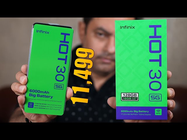 Infinix Hot 30 5G review - Best 5G phone with 6000 mAh battery!