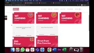 How to navigate on 1MT LMS?