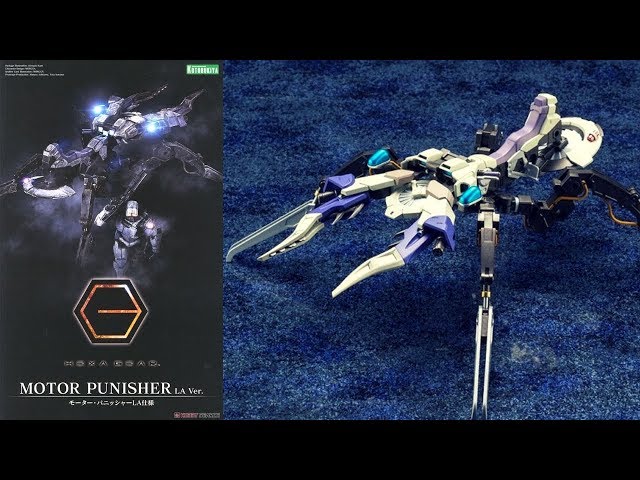 Hexa Gear Motor Punisher LA Type 1/24 Review! - YouTube