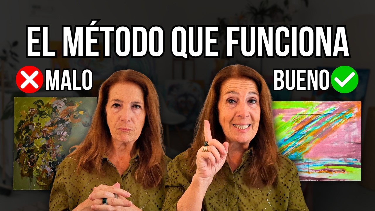 El método para pintar arte abstracto sin tener una idea