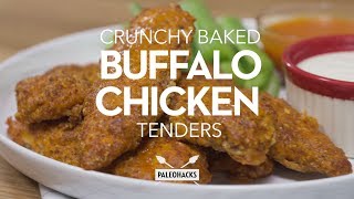 Crunchy Baked Buffalo Chicken Tenders