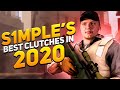 S1MPLE'S BEST CS:GO CLUTCHES OF 2020 SO FAR!