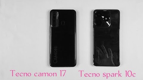 Tecno Camon 17 Ram 6GB vs Tecno Spark 10c Ram 8GB | Speed Test And Comparison.