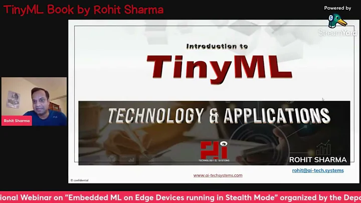TinyML Book by Rohit Sharma  - part 6 : Overview of the TinyML book