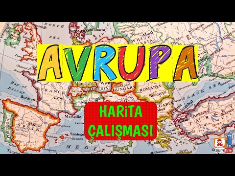 4-Avrupa Harita çalışması