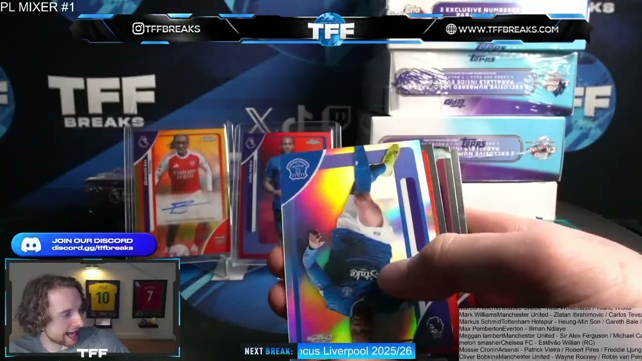 2026 Topps Chrome Premier League 11 Box Mixer #1