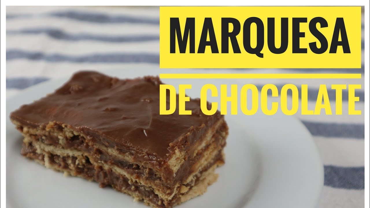 Receta Marquesa de Chocolate Venezolana 🍫 / Recetas Venezolanas / Fácil y Rápidas