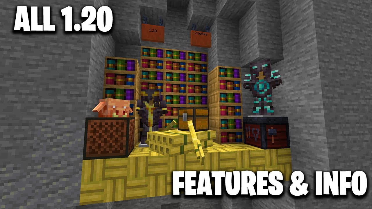 What's new in the Minecraft 1.20.1 Update? - Minecraft Blog - Micdoodle8