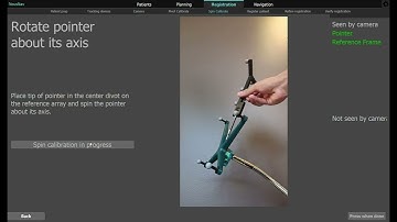 NousNav Pointer Calibration - Spin