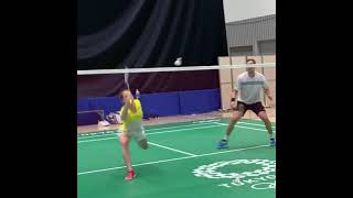 Super ball running on net, German players practice at Tokyo 2020 olympics Super ball running on net, German players practice at Tokyo 2020 olympics