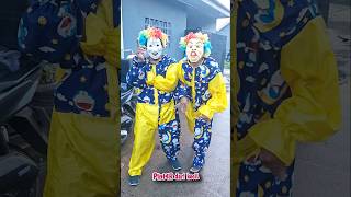 Badut dan Menyon Joget viral dong #trending #viral #funny