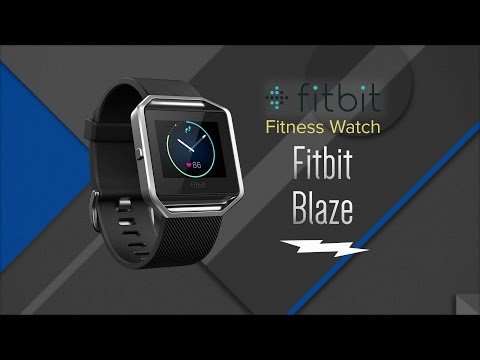 Fitbit Blaze Fitness Watch FB502SBKL - Overview and Features