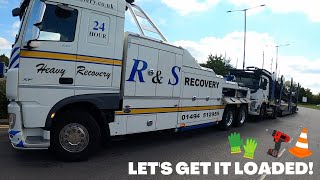 12 CAR TRANSPORTER BROKEN DOWN! UK HEAVY TRUCK RECOVERY!