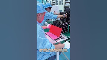 LED display module production, three time lighting test