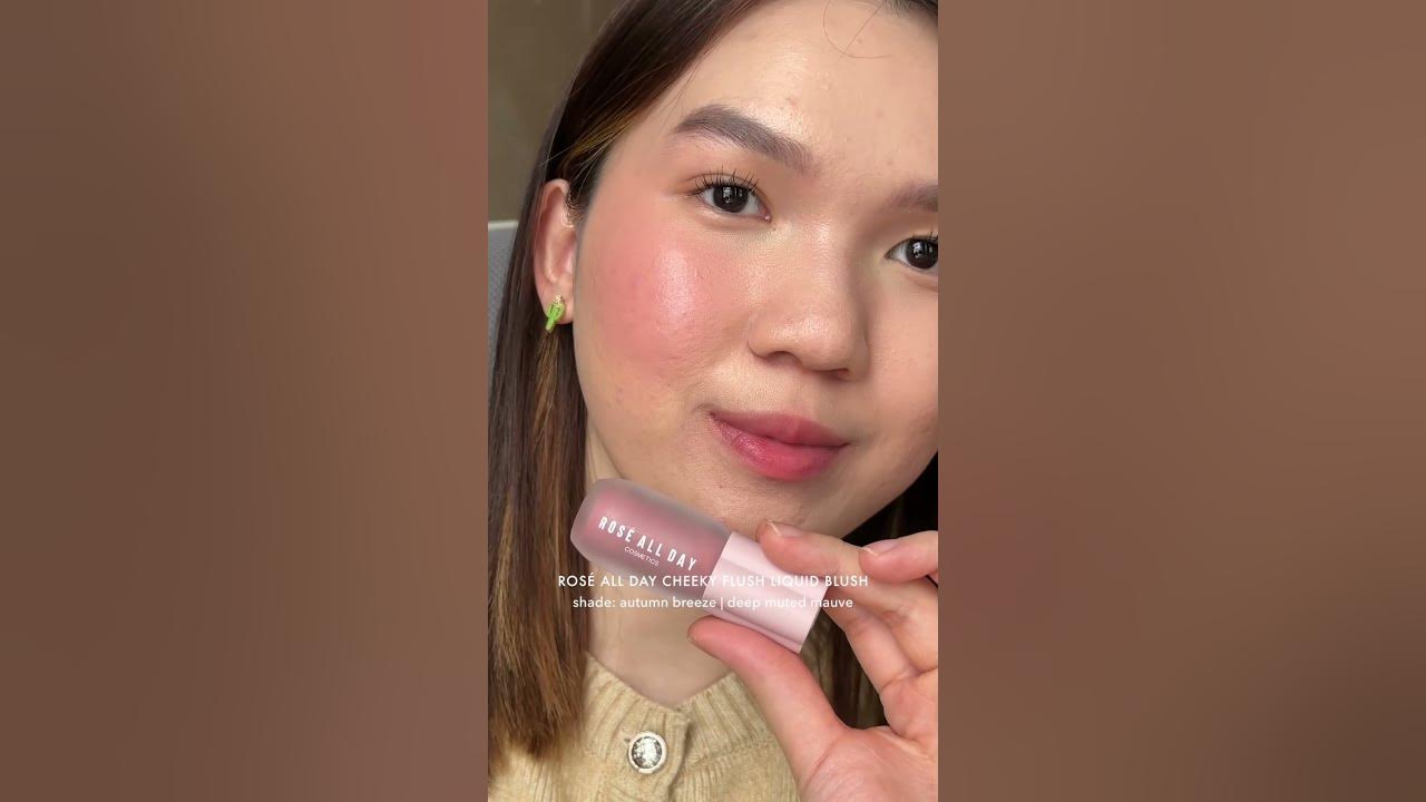 Rose All Day Liquid Blush Swatches 🌹