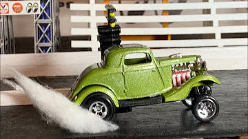 Custom Hot Wheels 34 Ford gasser