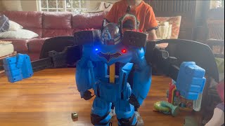 Imaginext DC Super Friends Batman Robot Review!