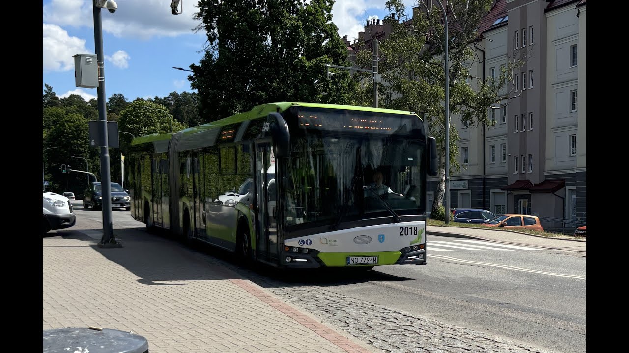 Solaris Urbino 18 IV #2018 MPK Olsztyn linia 126 kierunek Osiedle Generałów
