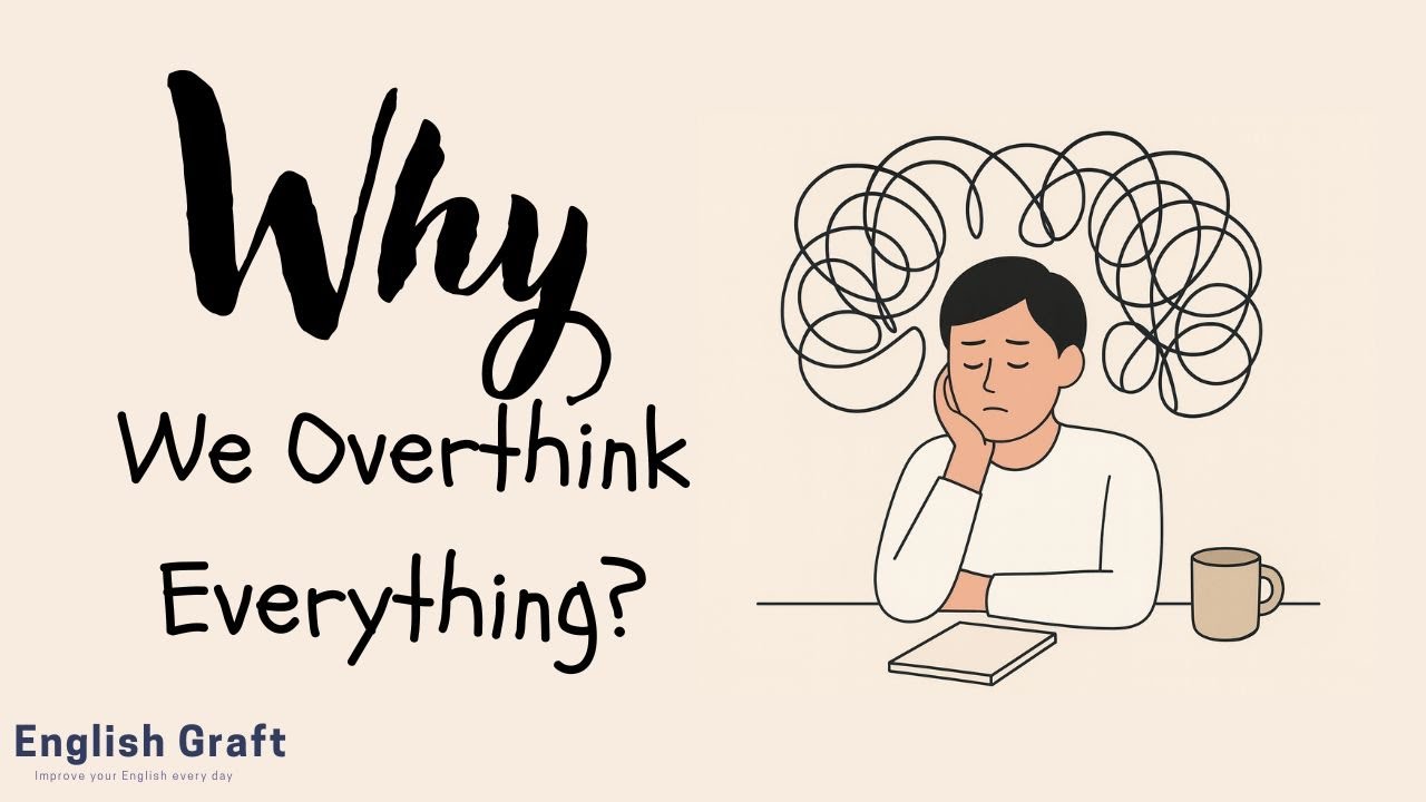 Why We Overthink Everything | Listening Practice | English Podcast