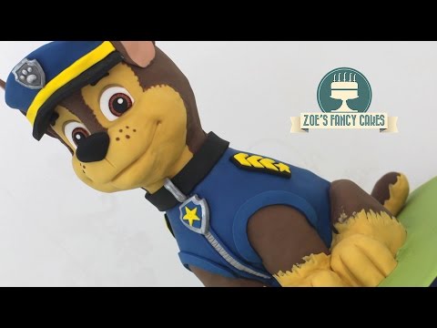 Paw patrol cake chase 3D birthday cake