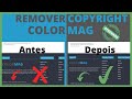 Como remover copyright do rodap tema colormag  alterar footer tema colormag