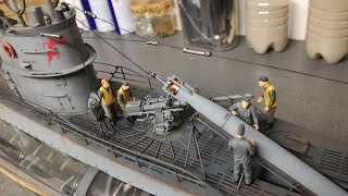 Trumpeter 1/48 DKM UBoat Type VIIC U552 with Light Sound & Video