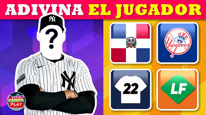 Adivina el JUGADOR por 4 PISTAS 🤔⚾️🔍 QuizPlay Trivia - Béisbol