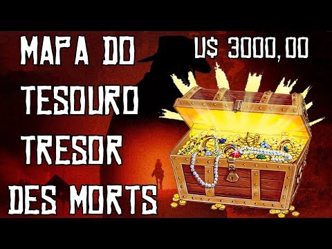 Vídeo: Locais Do Mapa Do Tesouro De Red Dead Redemption 2 Le Tresor Des Morts