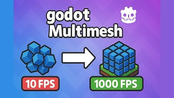 Hoe je meshes in Godot 4 naar een MultiMeshInstance converteert
