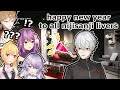 [Nijisanji/Eng sub]Nijisanji liver's reaction on Kuzuha's "new year greet"