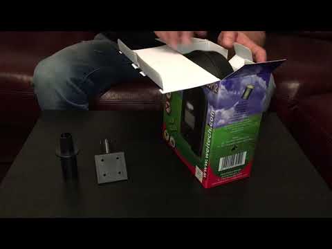 Стаціонарний відлякувач собак котів лисиць куниць Weitech WK-0052 Garden Protector 2, видео 1