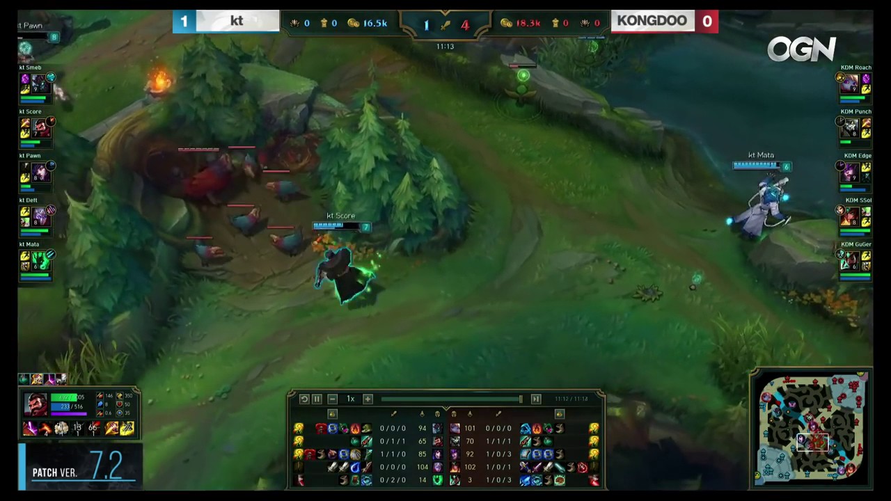 League Of Legends — Kongdoo Monster vs KT Rolster  LCK Spring Split 2017 Game 2