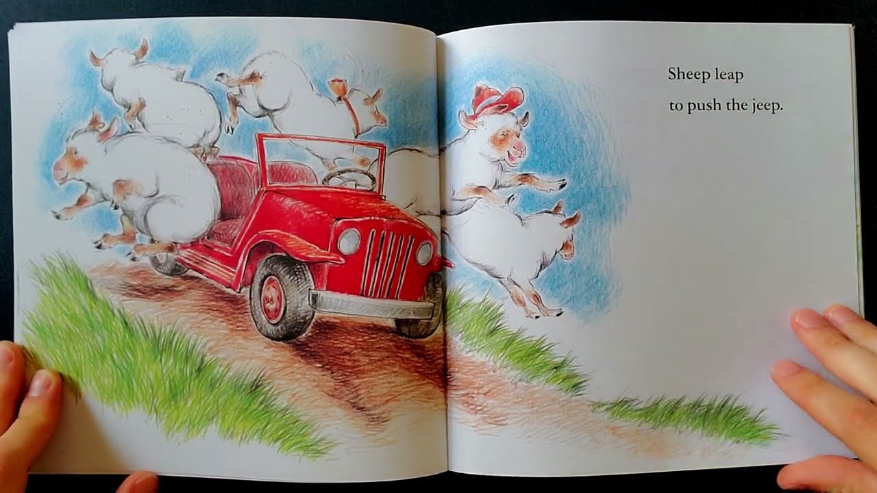 Sheep in a Jeep - Picture book read along - YouTube